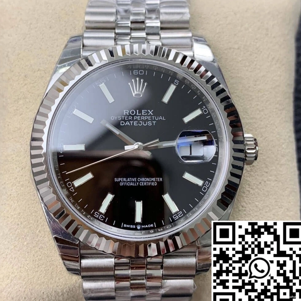 Datejust EW Dial M126334-0018 Rolex Factory Black 0404